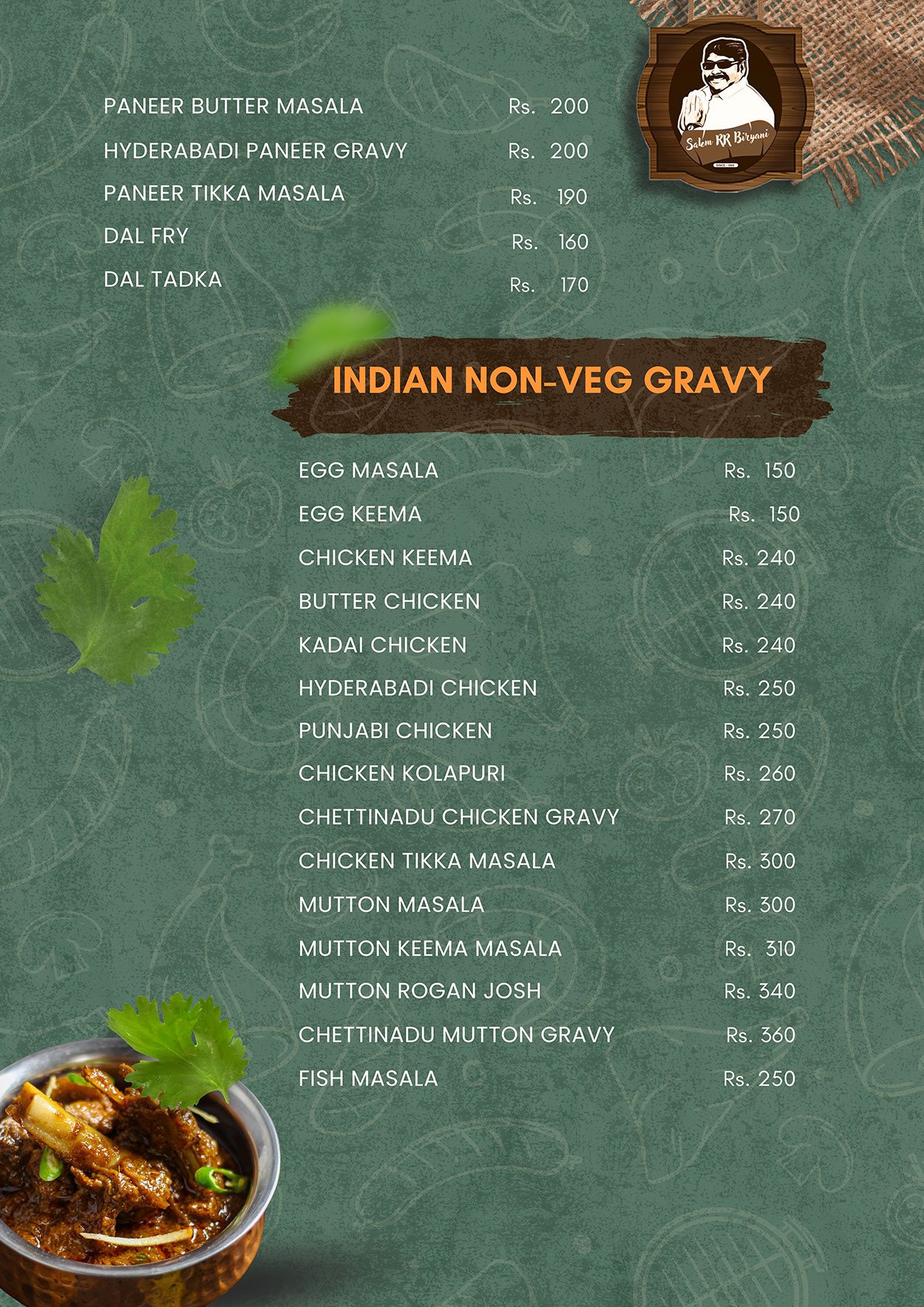 Menu Page 12