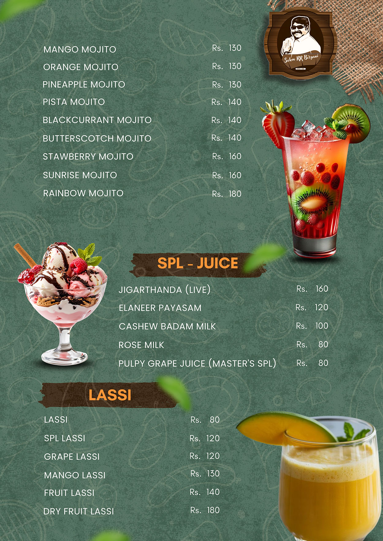 Menu Page 15