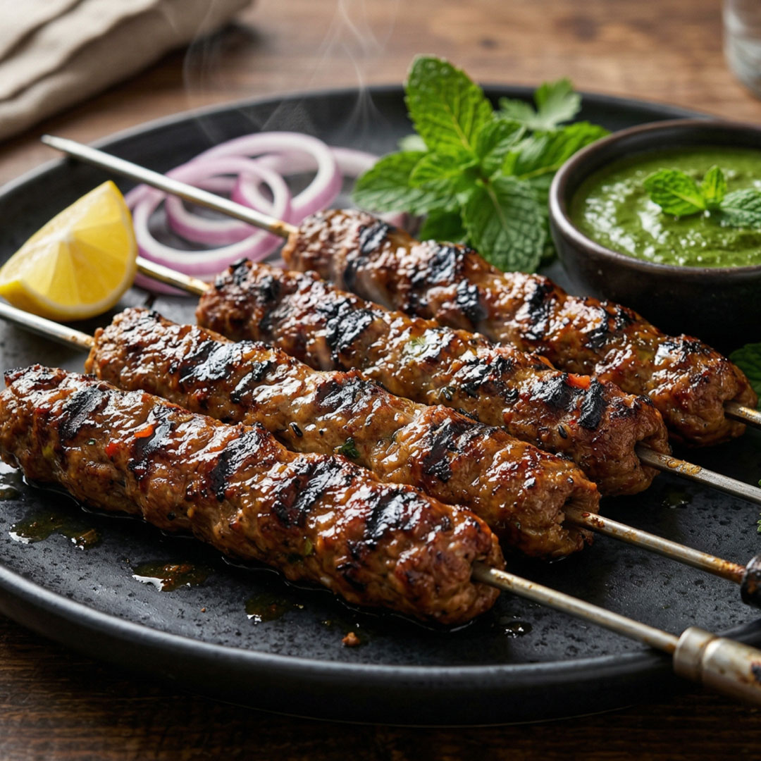 Mutton Seekh Kebab